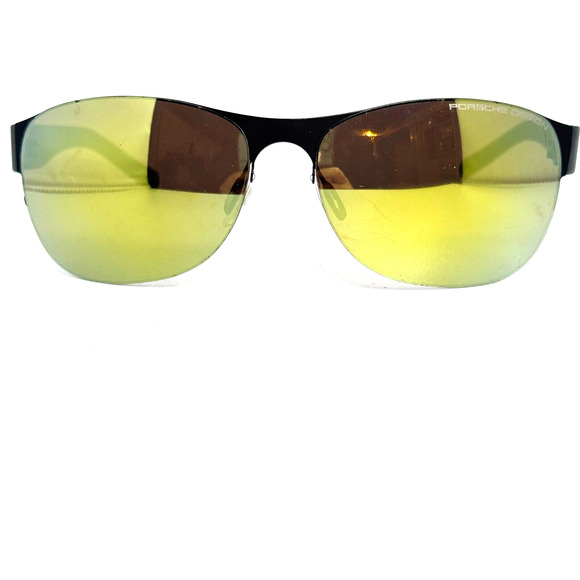 Porsche Design P8581 A 64 Black 64-15 Frames Only Lens Scratched H15580